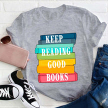 T-shirt Continuez à lire de bons livres