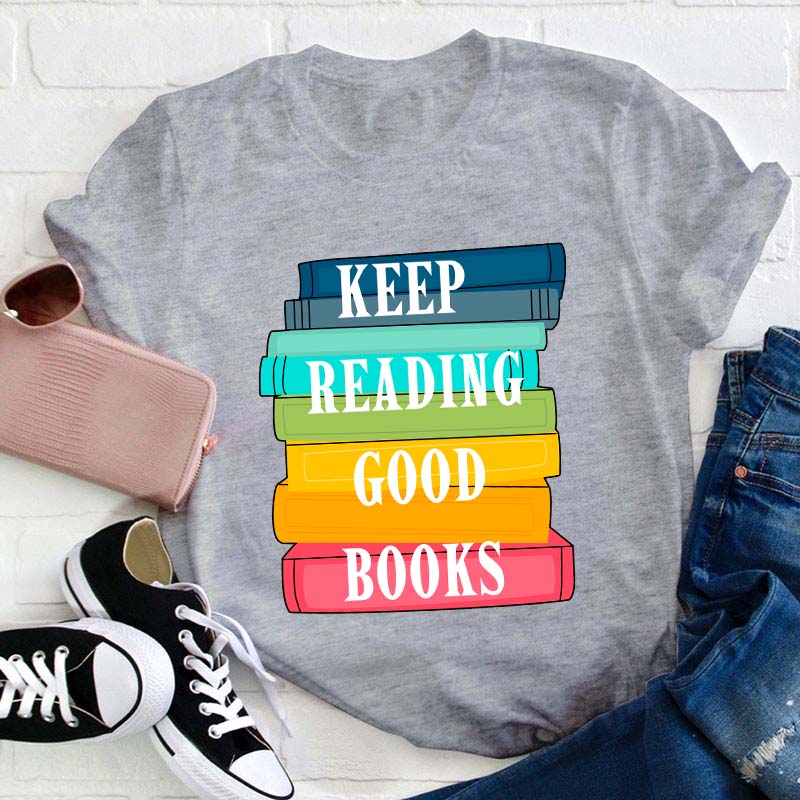 T-shirt Continuez à lire de bons livres