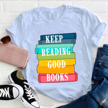 T-shirt Continuez à lire de bons livres