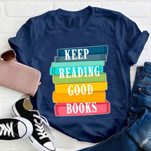 T-shirt Continuez à lire de bons livres