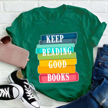 T-shirt Continuez à lire de bons livres