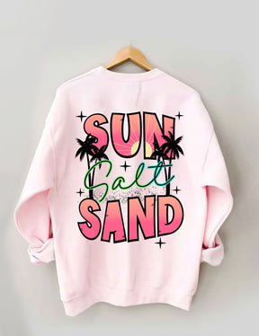 Sweat-shirt Soleil Sel Sable