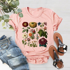 Vintage Flower Cottagecore Aesthetic T-shirt