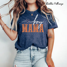 Retro Boy Mama T-shirt