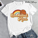 Retro Basketball Mom T-shirt