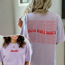 Read More Books Funny Reading T-shirt