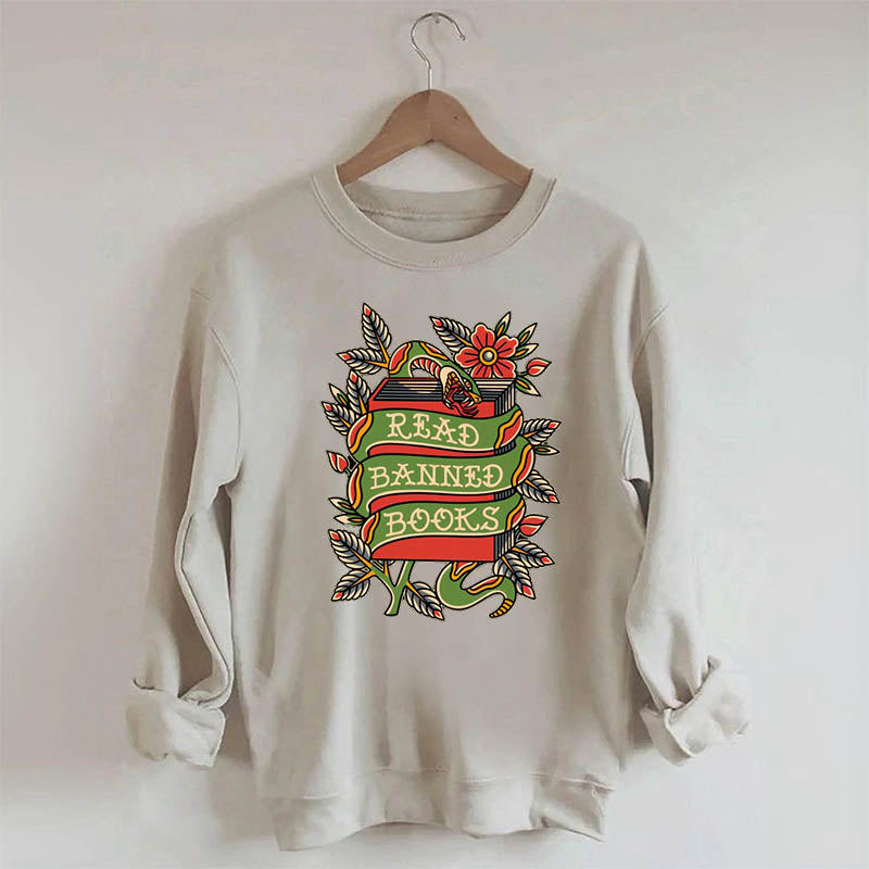 Sweat-shirt Lire des livres interdits