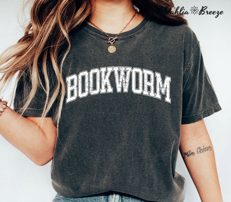 Bookworm Book Club Crewneck T-shirt