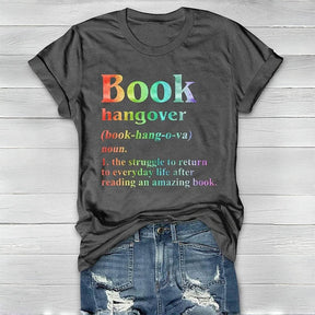 Book Hangover T-shirt