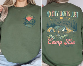 Vintage Camping Family Adventure Sweatshirt