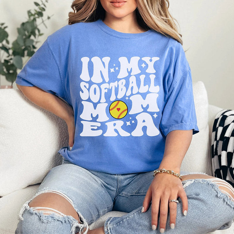 T-shirt Softball Mom Era