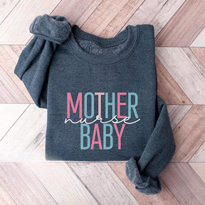 Sweat-shirt mère bébé infirmière