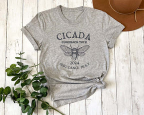 Le T-shirt de la tournée de retour des Cigadas