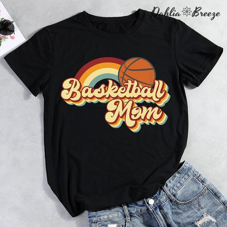 T-shirt maman basket rétro