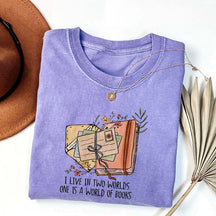 One Is A World Of Books T-shirt