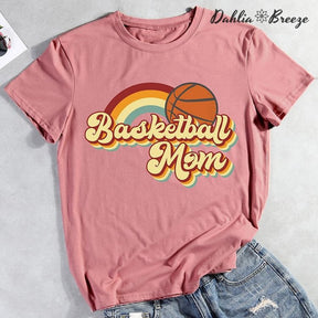 Retro Basketball Mom T-shirt