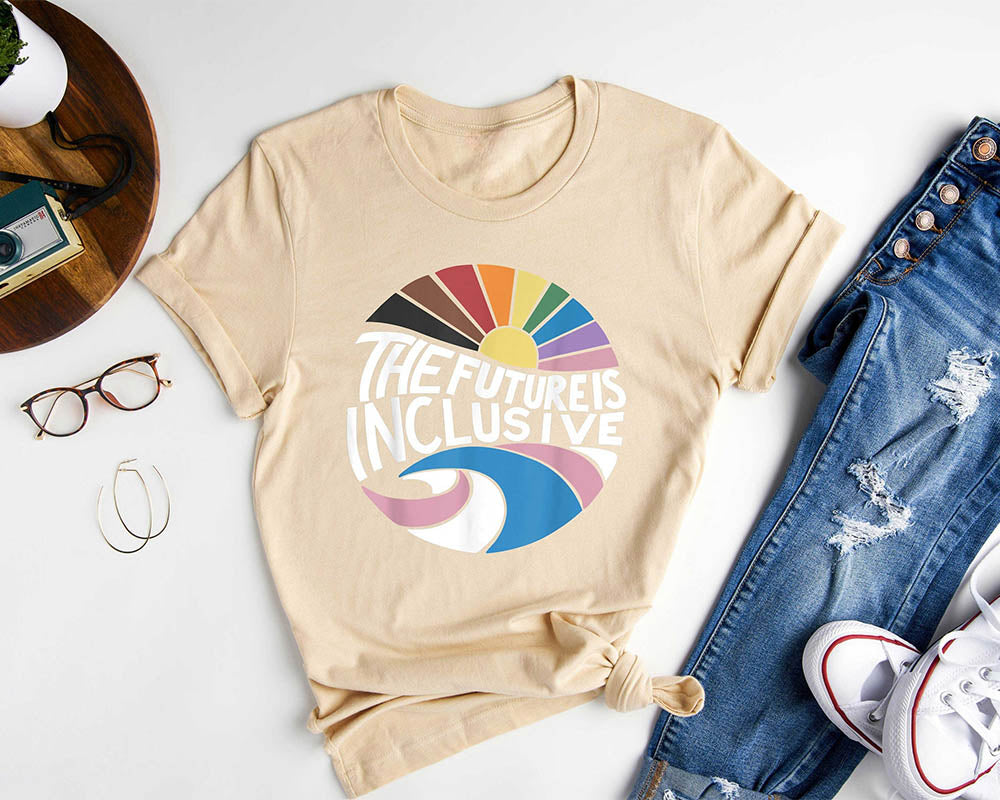 The Future Is Inclusive Rainbow T-shirt