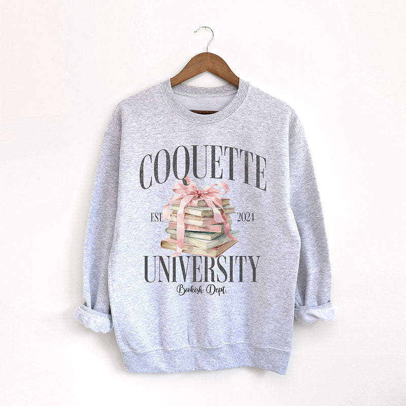 Sweat-shirt Amoureux des Livres Esthétique Coquette