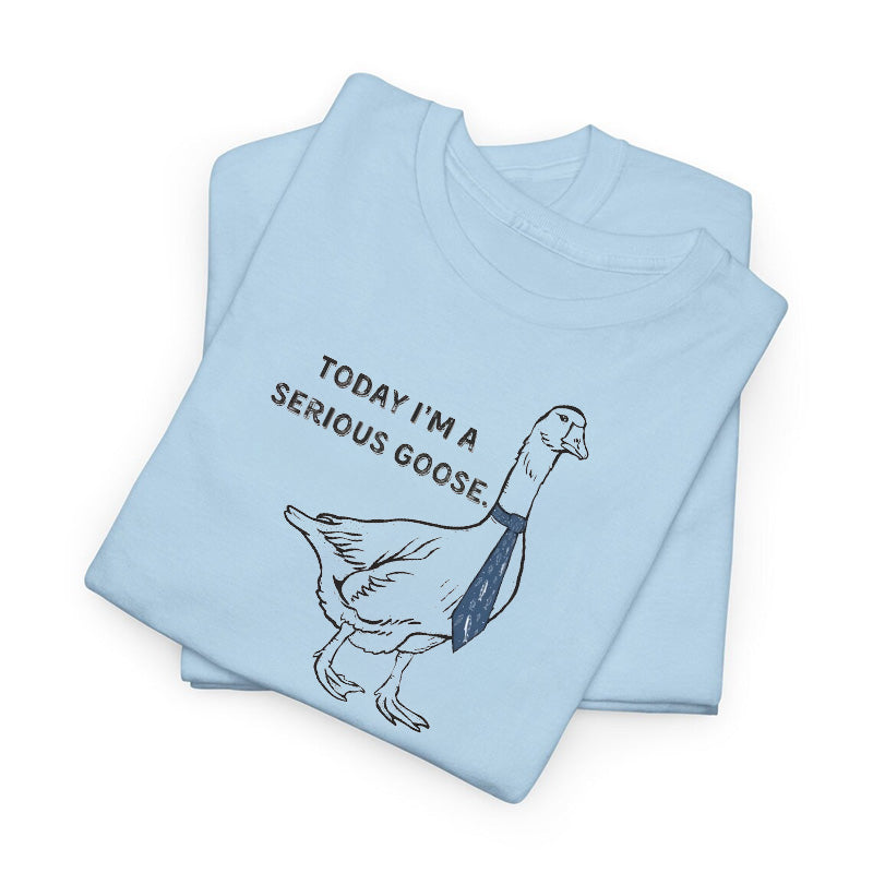 Today I'm A Serious Goose Funny T-shirt