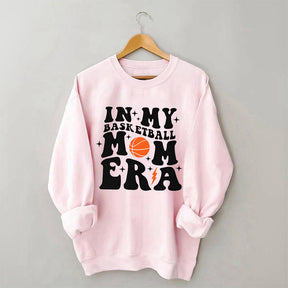 In My Basketball Mom Era Funny Crewneck Sweatshirt