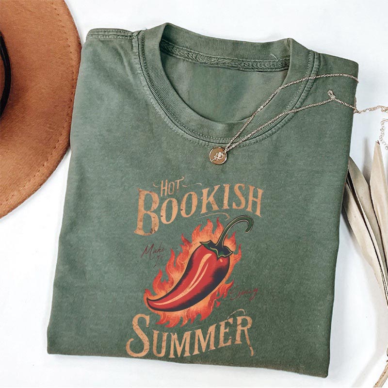 Hot Bookish Summer Sweatshirt