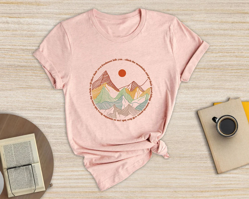 Mountains Outdoor Adventure T-shirt