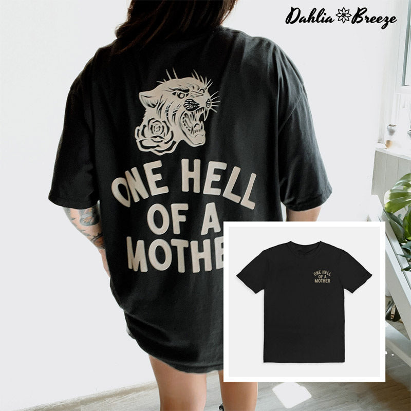 T-shirt Un enfer d’une mère