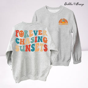 Forever Chasing Sunsets Crewneck Sweatshirt