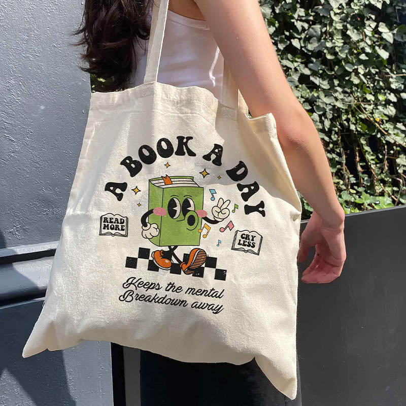 Bookish Mental Health Tote Bag