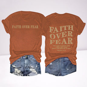 T-shirt FaithOver Peur