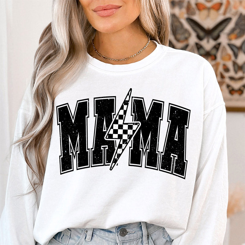 Mama Lightning Bolt Sweatshirt