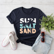 Sun Sand Salt Beach T-shirt