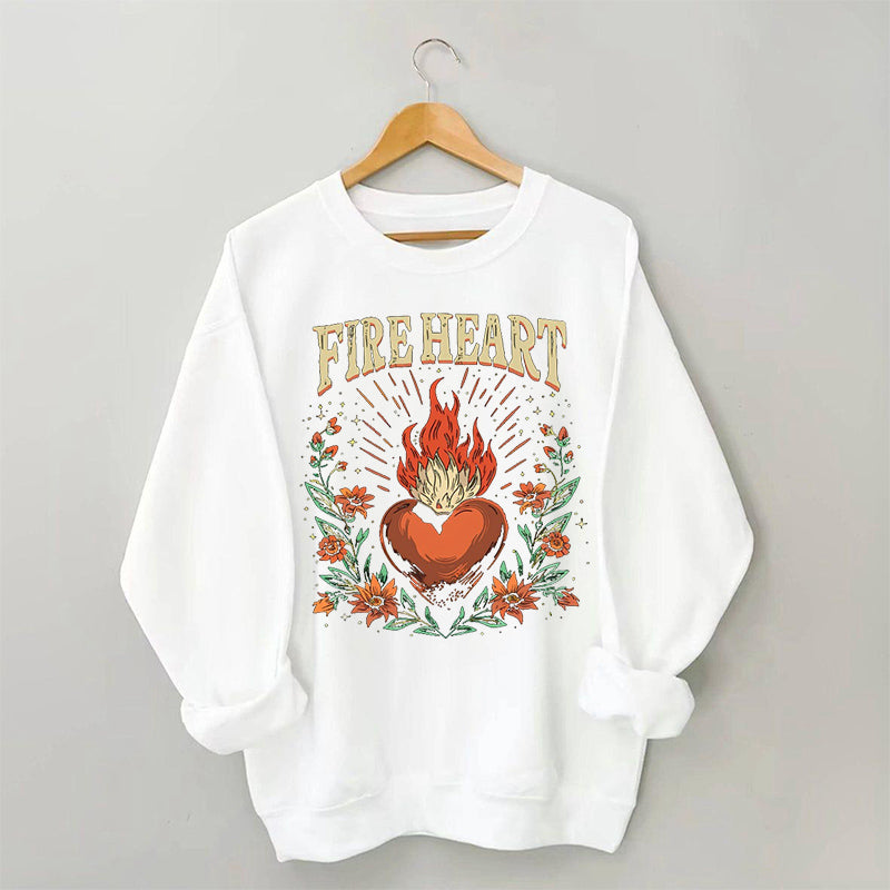 Sweat-shirt bookish imprimé tendance Fireheart