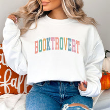 Book Nerd Booktrovert Sweatshirt