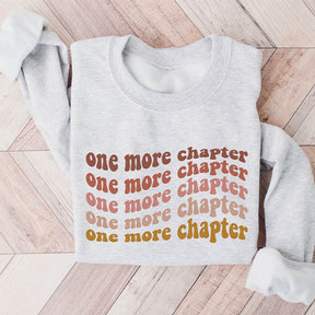 One More Chapter Book Lover Sweatshirt