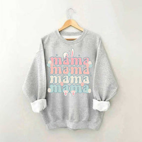 Sweat-shirt imprimé maman de Pâques