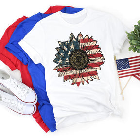 America Sunflower T-shirt