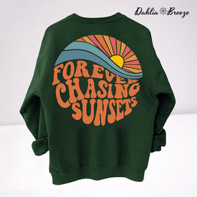 Forever Chasing Sunsets Crewneck Sweatshirt