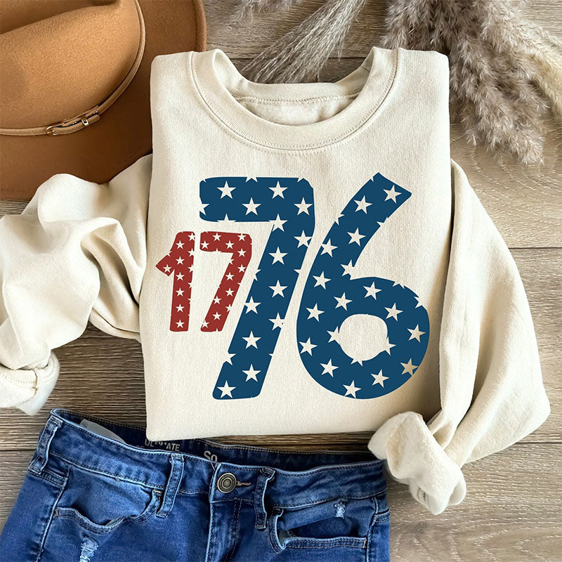 Sweat-shirt Amérique du 4 juillet 1776