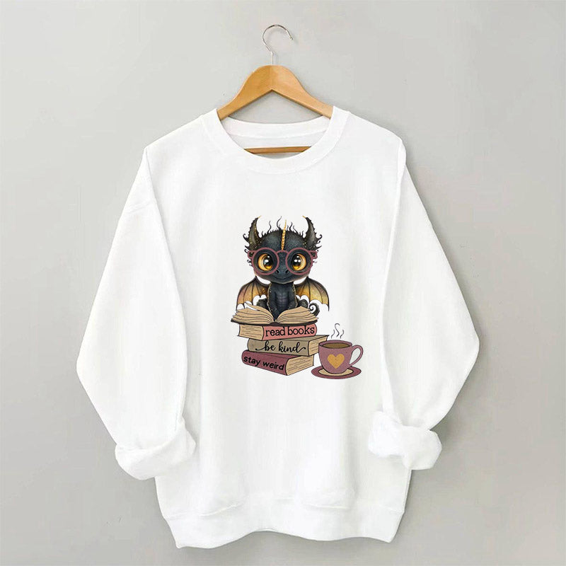 Fantasy Book Dragon Sweatshirt