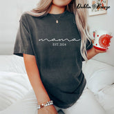 Mama Letter Print T-shirt