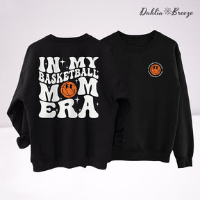 In My Basketball Mom Era Sport Mom Crewneck Sweatshirt