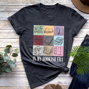 In My Bookish Era Reader Crewneck T-shirt