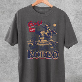 T-shirt vintage Coors Cowboy