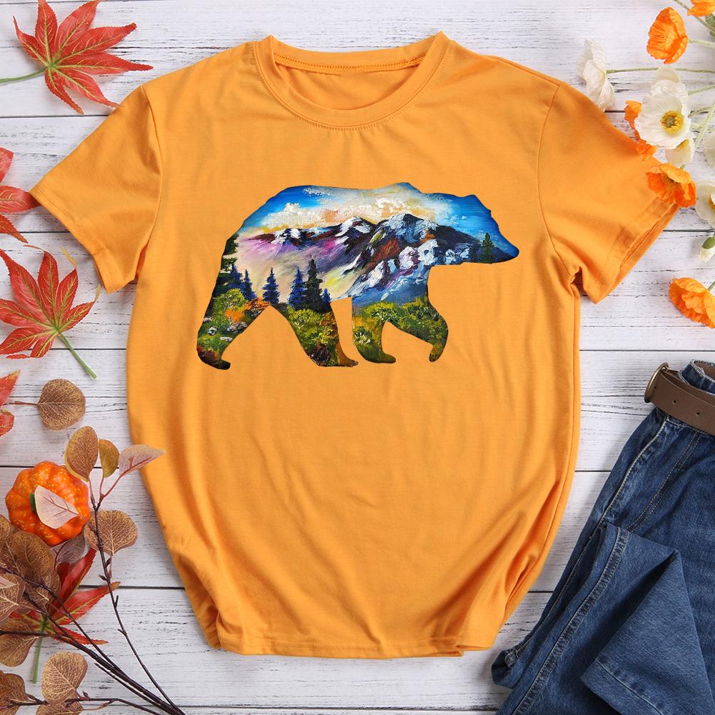 Mountain Bear Hiking T-shirt