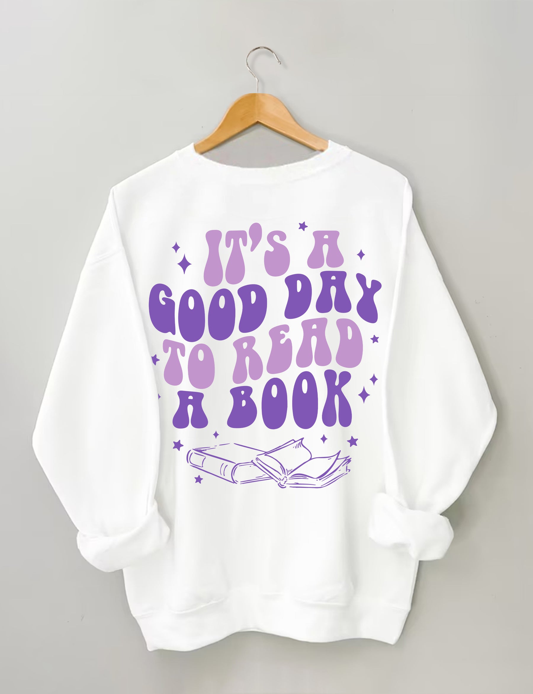 C'est une bonne journée pour lire un livre Sweatshirt