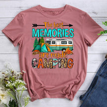 The Best Memories Are Made Camping T-shirt