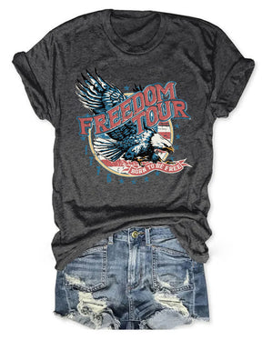 Freedom Tour Retro America T-shirt