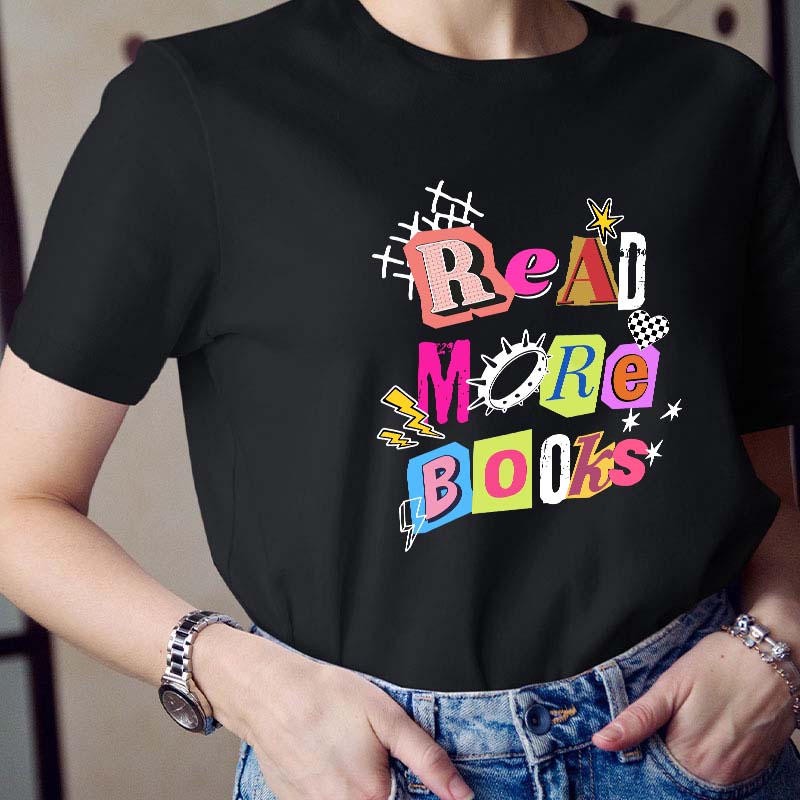 T-shirt Lire plus de livres