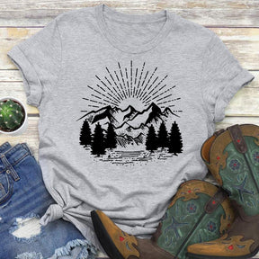 Mountain And Hiking Hiking T-shirt